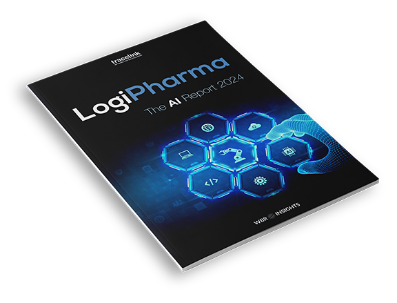 LogiPharma AI Tech Report 3D Cover