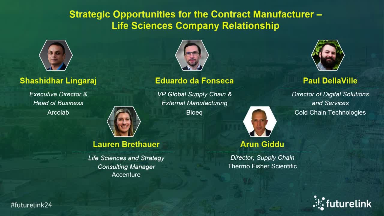 Strategic Opportunities for the Contract Manufacturer-Life Sciences Company Relationship