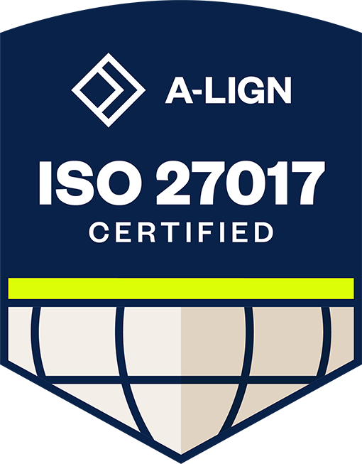 A-LIGN ISO 27017 Certified