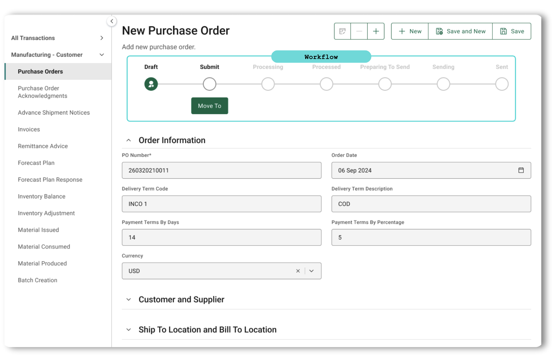 MINT Workflow